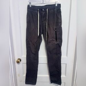 Vuori ripstop pants men's charcoal Size S